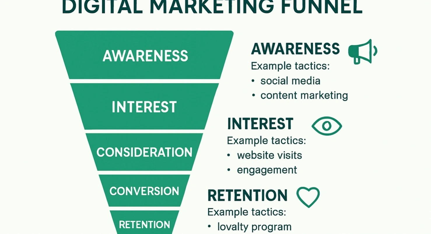 Digital sales funnel optimization